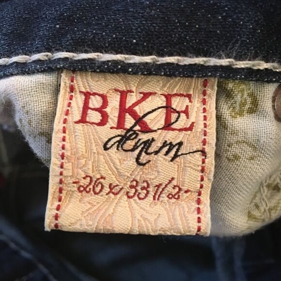 BKE LOW RISE Skinny Rhinestone Womens Denim Jeans - Picture 6 of 7